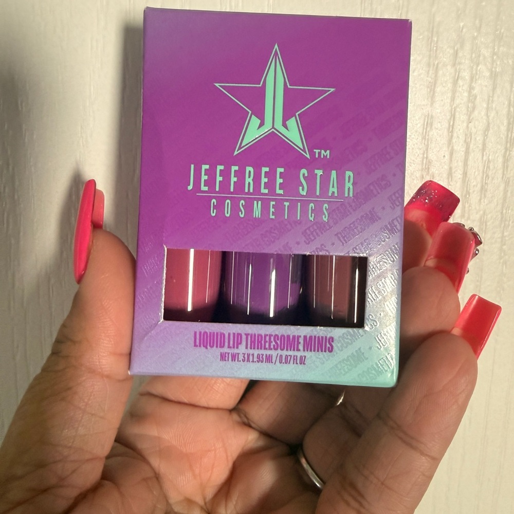 Jeffree Star Liquid Lip Threesome Minis - Pink, Purple, Red